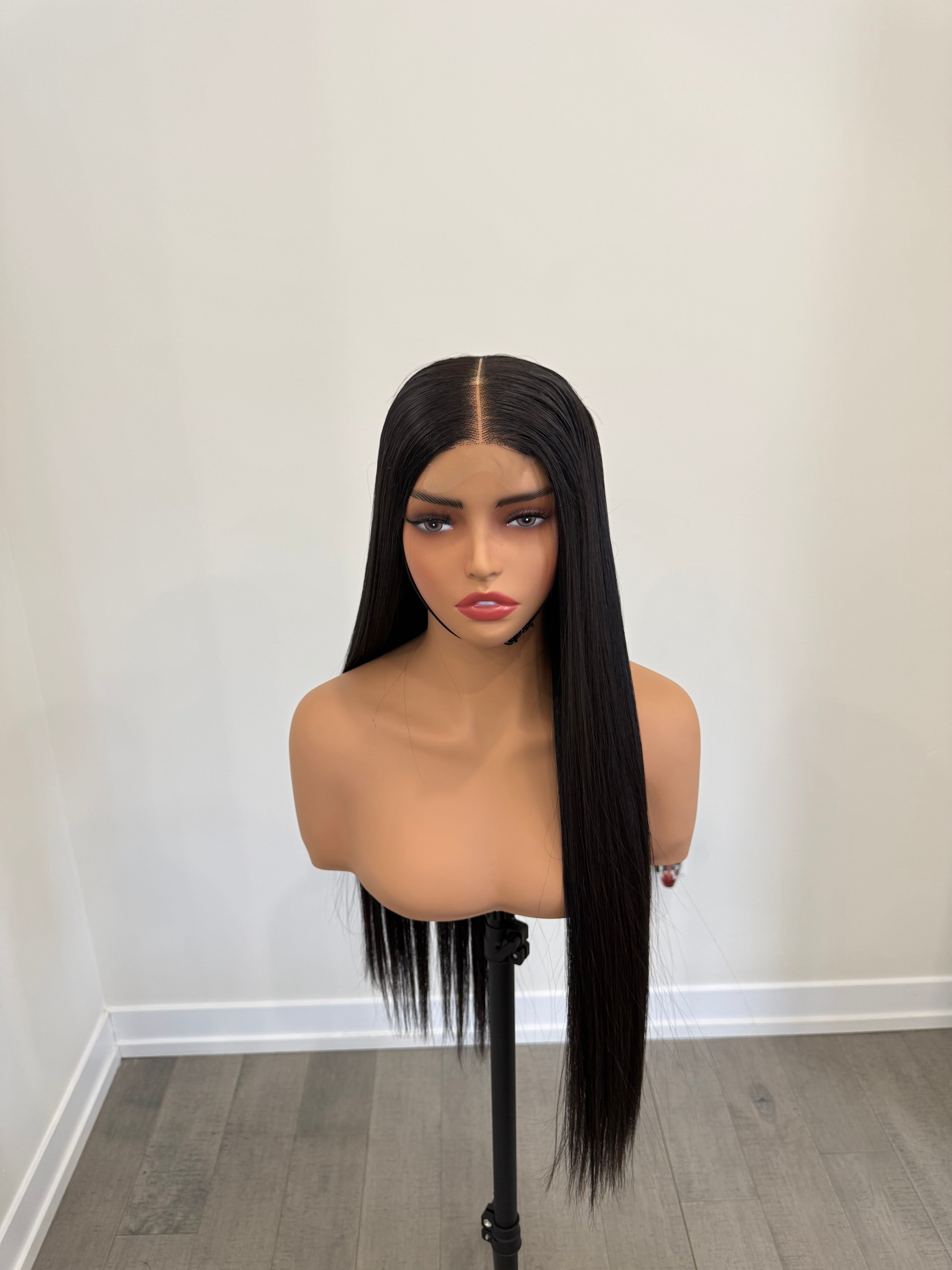 26” Bone Straight Raw Unit